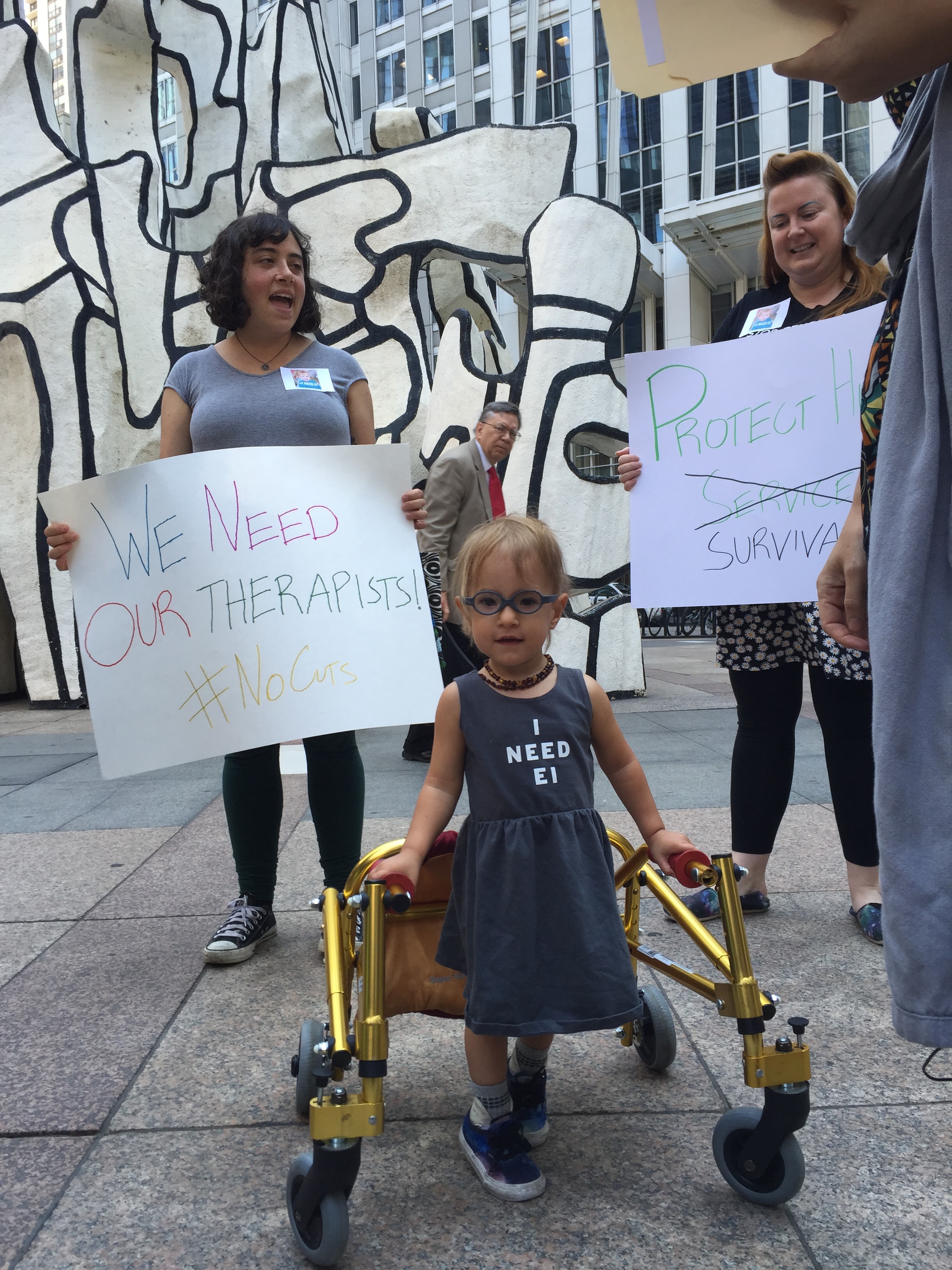 2015 Baby Nova at EI Protest