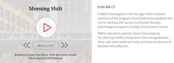 WBEZ Morning Shift Image